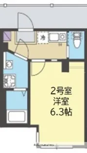 ALMO新杉田【3階】の間取り