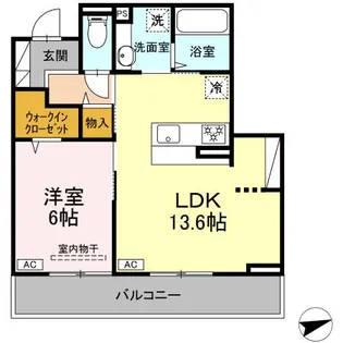 GREEN LINKS【3階】の間取り
