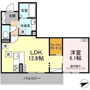 GREEN LINKS【1階】の間取り