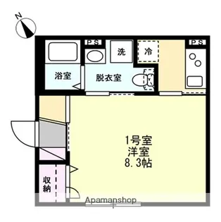 ベイルーム相模原【3階】の間取り