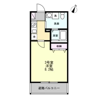 THESUITE横浜六浦【1階】の間取り