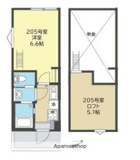 グローブテラス金沢文庫【2階】の間取り