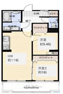 (仮称)鶴間マンション【3階】の間取り