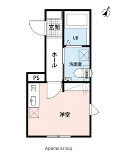 ドリームコート生麦【2階】の間取り