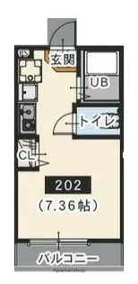 グランディア相模大野【2階】の間取り