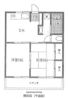 ヴァンヴェール藤江Ⅱ【1階】の間取り
