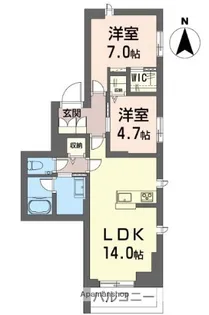 ドリームMH【3階】の間取り