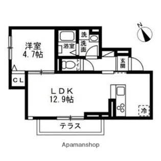 SOLANA藤沢【3階】の間取り
