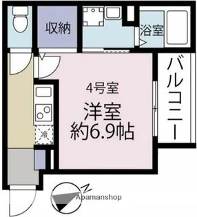 VINES海老名【3階】の間取り
