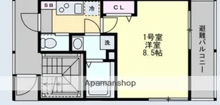 BAYLUX【3階】の間取り