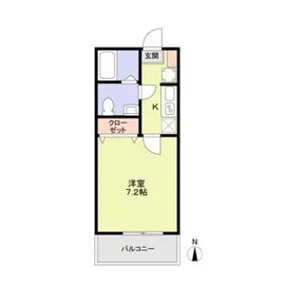Α(アルファ) PARKS HILLS【3階】の間取り