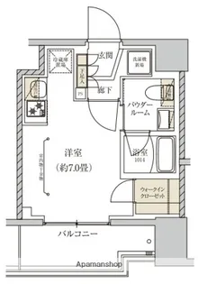 プレミアムフラット横濱上大岡【3階】の間取り