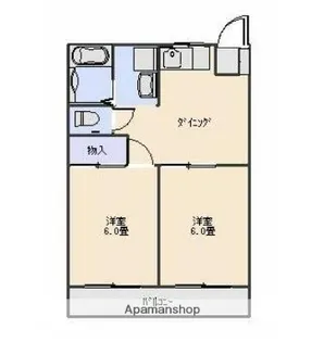 メゾンタナカ【3階】の間取り