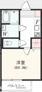 アザーレ・バモス生田【2階】の間取り
