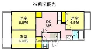 クレール町田【2階】の間取り