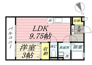山手ヒルズ 壱番館【2階】の間取り