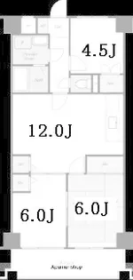 サンブライト新横浜【8階】の間取り