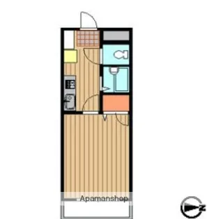 サンライズ新城【5階】の間取り