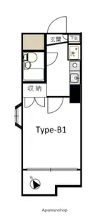 メゾンドール川崎【1階】の間取り