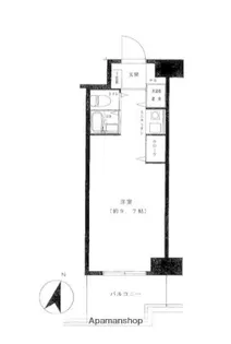 メイツ伊勢佐木長者町【1階】の間取り