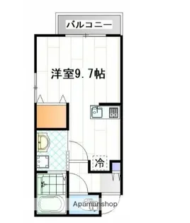 リラックス浜町【3階】の間取り