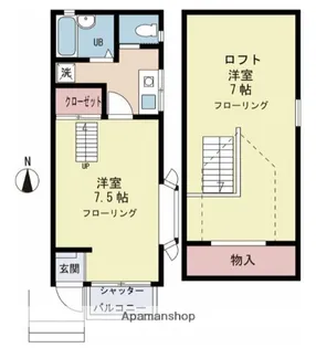 エスポワール日吉【2階】の間取り