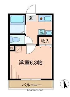 フルール【2階】の間取り