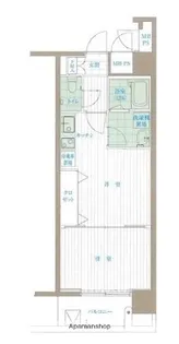 ヴィータローザ横浜吉野町【4階】の間取り