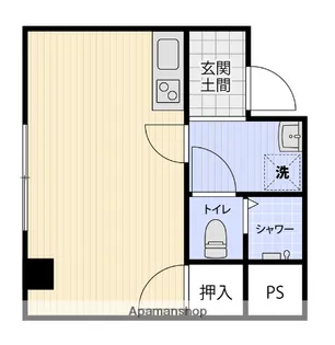 プルメリア中丸【2階】の間取り