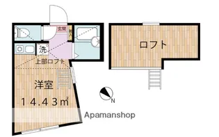 ルボヌール【1階】の間取り