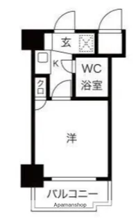 クリオ神奈川新町壱番館【4階】の間取り