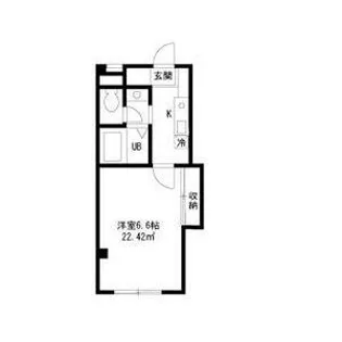 ルネ・ビバリー2【1階】の間取り