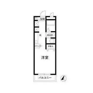 クレスト新羽【2階】の間取り