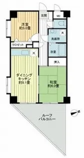 メローステイツ【3階】の間取り