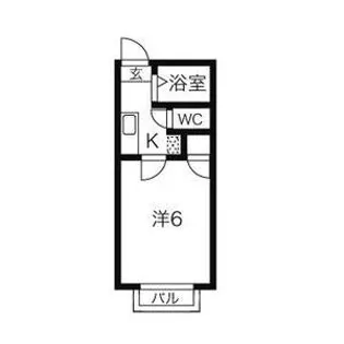 リセーレ金山【2階】の間取り