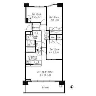 パークアクシス大船【6階】の間取り
