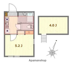 ベイコート【2階】の間取り
