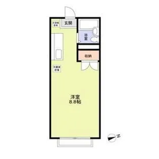 エステートピア金沢文庫【2階】の間取り