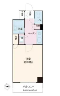 ステラレジデンス横浜【5階】の間取り