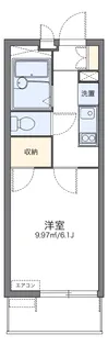 レオパレスファルケ【3階】の間取り