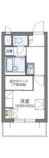 レオパレスシェル都Ⅲ【1階】の間取り