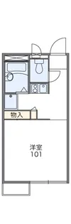 レオパレス南町田【2階】の間取り