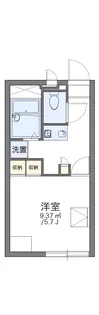 レオパレスAI【1階】の間取り