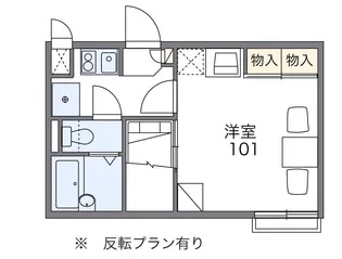 レオパレス第6鈴木ビル【2階】の間取り