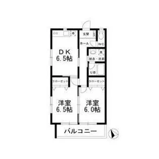 ルミナスコート【1階】の間取り