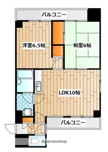 大貫ビル【6階】の間取り