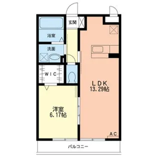 パストラルポート【306号室】の間取り