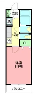 シエルグランTOKAI【3階】の間取り