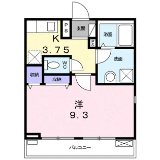 ベル コリーヌ【2階】の間取り