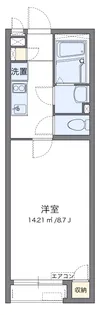 クレイノジュネス南栗原【2階】の間取り